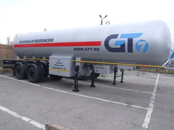 Полуприцеп газовоз ППЦТ GT7 ППЦ-31  новый