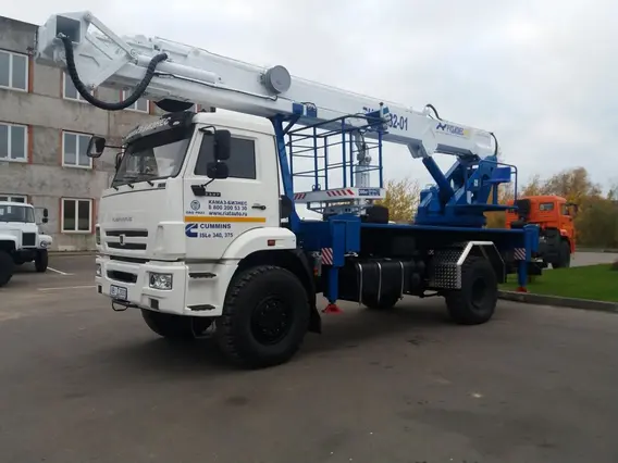 Автовышка Камаз 5387 2020 года новый