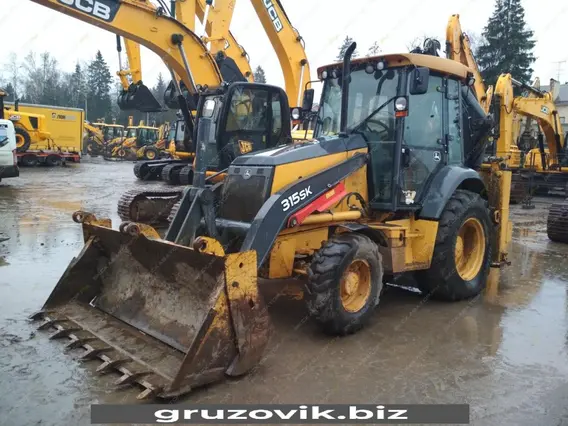 Экскаватор-погрузчик John Deere 315sk 2014 года б/у