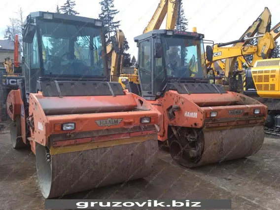Дорожный каток HAMM HD 110 2007 года б/у
