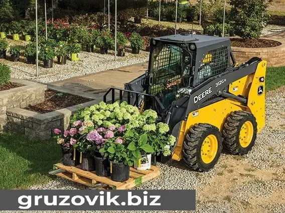 Фронтальный погрузчик John Deere 312GR 2020 года новый