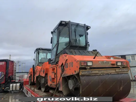 Дорожный каток HAMM HD 110 2015 года б/у