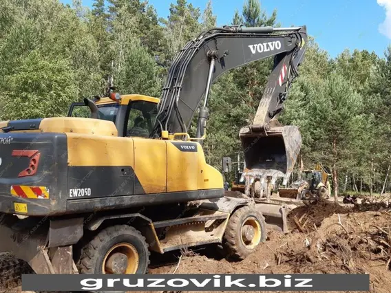 Экскаватор Volvo EW 205 2014 года б/у