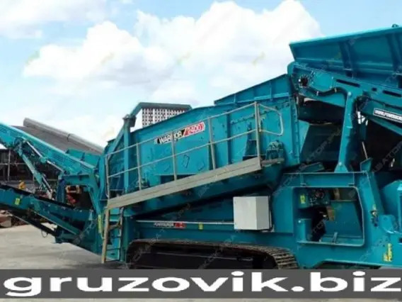 Горнодобывающая техника Powerscreen Warrior 2400 2017 года б/у