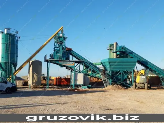 Мобильный асфальтобетонный завод Constmach Mobile 100 2020 года новый