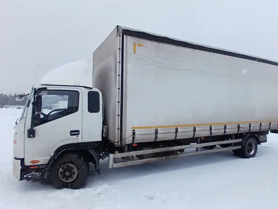 Тентованный грузовик JAC N120 2022 года б/у фото 3