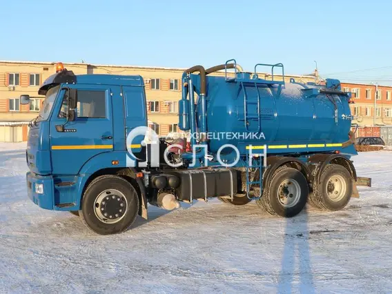 Вакуумная автоцистерна Камаз 65115 2025 года новый фото 8