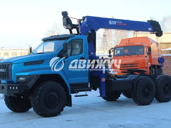 Тягач с КМУ Урал 4320 NEXT  б/у