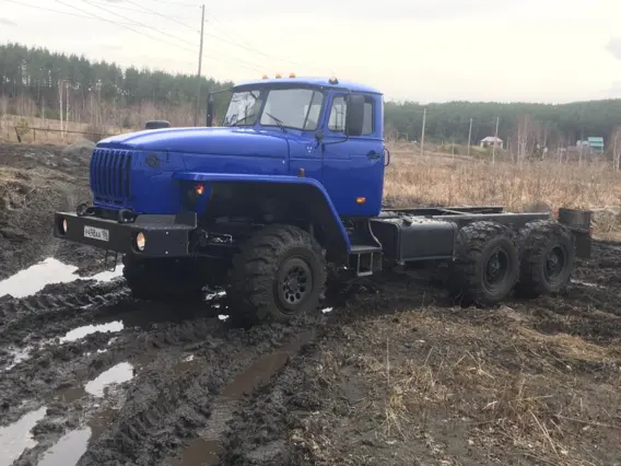 Лесовоз Урал 4320 2008 года новый фото 14