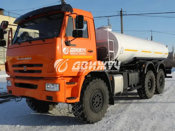 Пищевая автоцистерна АЦПТ Камаз 43118  б/у фото 8