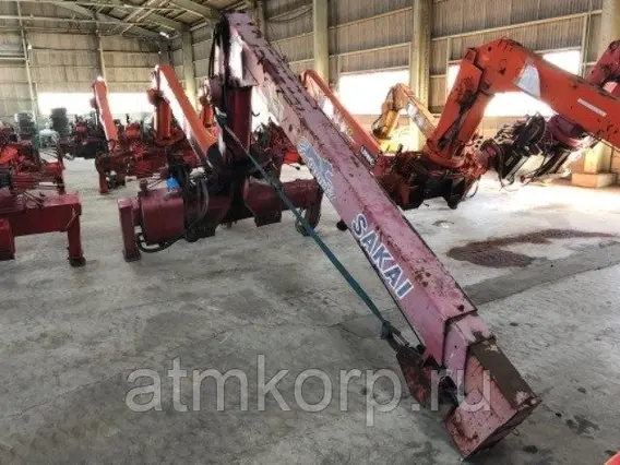 Кран-манипулятор Sakai SK 373  б/у