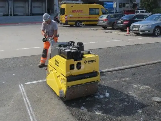 Дорожный каток Bomag BW  б/у фото 3