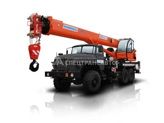 Автокран Урал 5557  б/у
