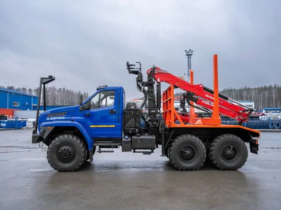 Лесовоз с КМУ Урал NEXT 5557-6151-72 2025 года новый фото 11
