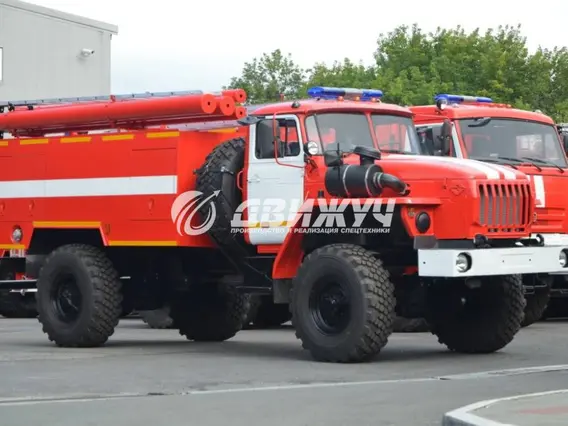 Пожарный автомобиль Урал 4320  б/у