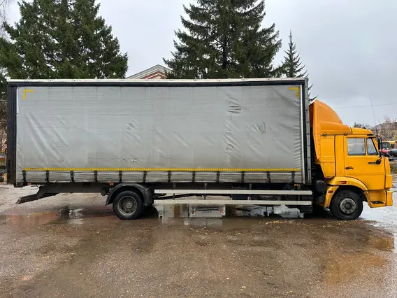 Тентованный грузовик Камаз 4308 2021 года б/у фото 7