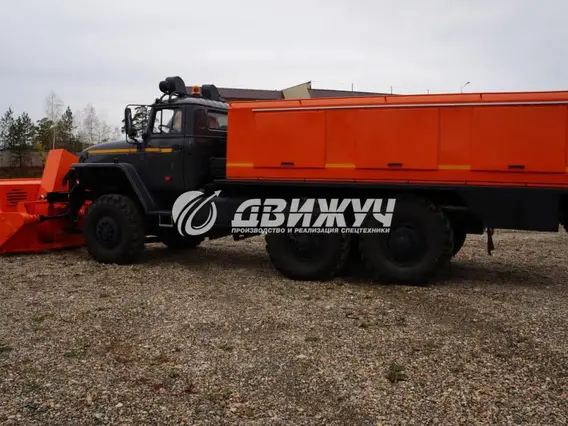 Дорожно-уборочный автомобиль Шнекороторный снегоочиститель двухмоторный  б/у фото 8