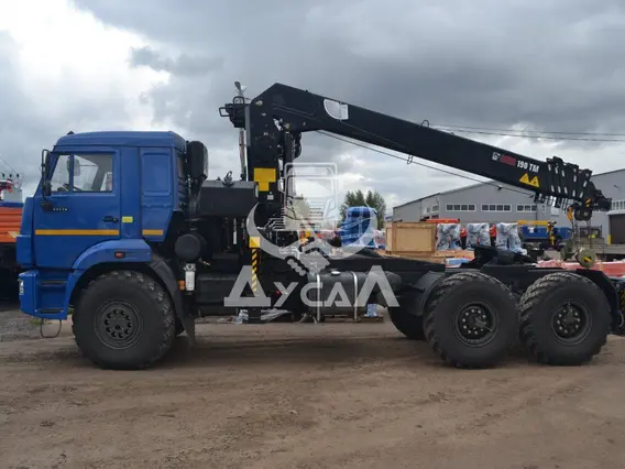 Тягач с КМУ Камаз 43118  б/у