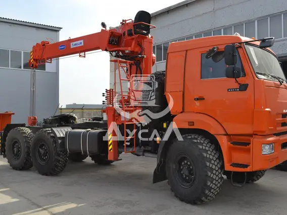 Тягач с КМУ Камаз 43118  б/у