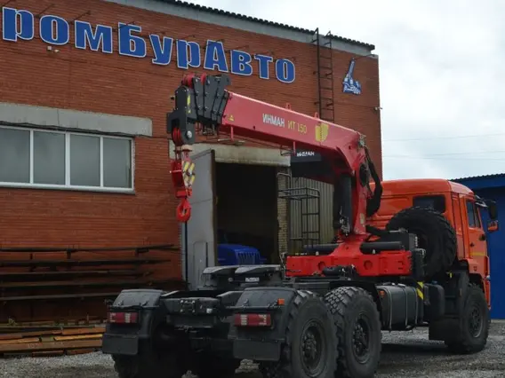 Тягач с КМУ Камаз 43118 2025 года новый фото 6