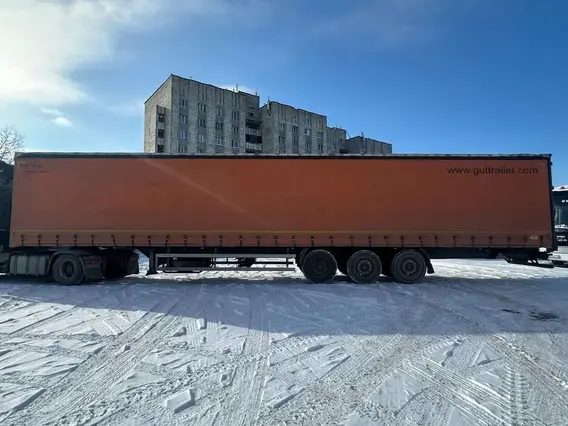 Тентованный полуприцеп GUT TRAILER FS-453TC 2018 года б/у фото 5