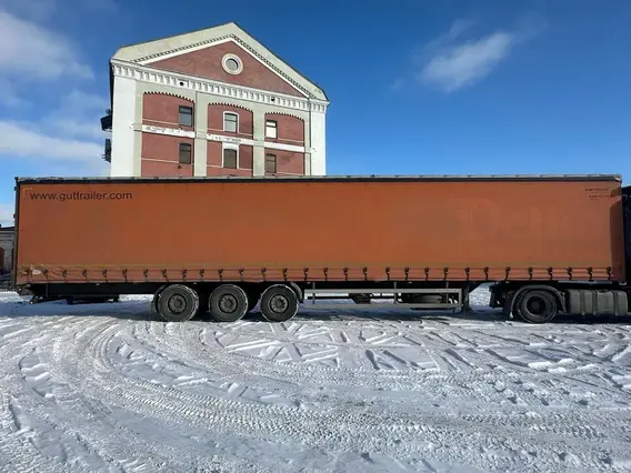 Тентованный полуприцеп GUT TRAILER FS-453TC 2018 года б/у фото 6