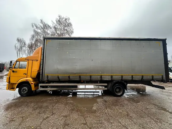 Тентованный грузовик Камаз 4308 2021 года б/у фото 5