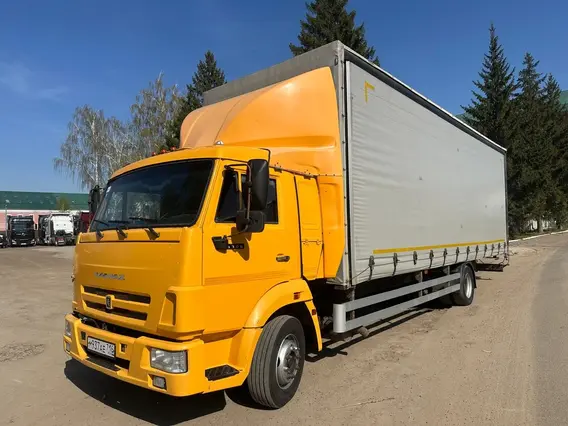 Тентованный грузовик Камаз 4308 2021 года б/у фото 2