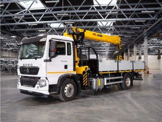 Кран-манипулятор HOWO T5G 2024 года новый