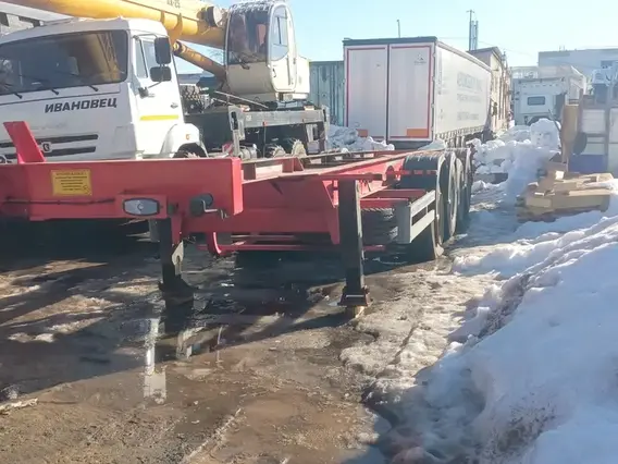 Полуприцеп-контейнеровоз Тонар 9989 2023 года б/у фото 3