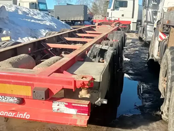 Полуприцеп-контейнеровоз Тонар 9989 2023 года б/у фото 7