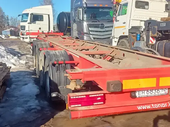 Полуприцеп-контейнеровоз Тонар 9989 2023 года б/у фото 5