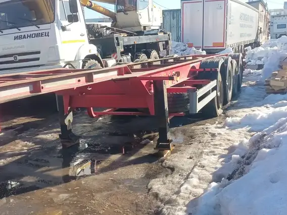 Полуприцеп-контейнеровоз Тонар 9989 2023 года б/у фото 4