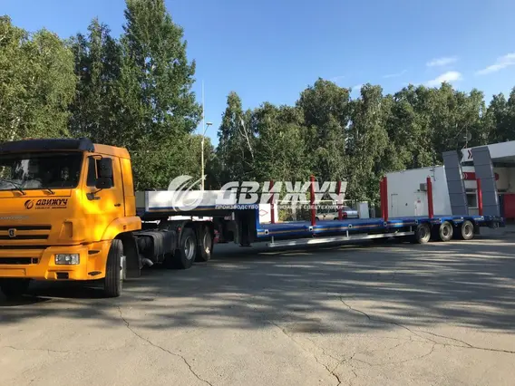 Трал Полуприцеп-тяжеловес автомобильный (г/п 39,5, 3-х осный)  б/у фото 5