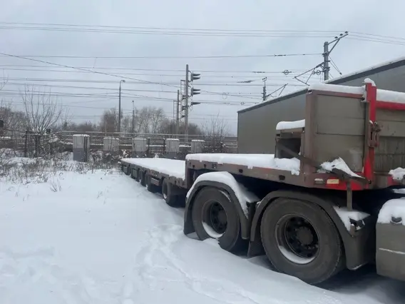 Полуприцеп-тяжеловоз ТВЕРЬСТРОЙМАШ 99394 2017 года б/у фото 2
