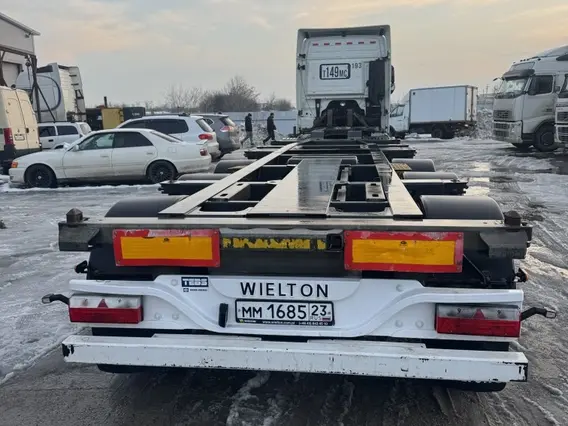 Полуприцеп-контейнеровоз WIELTON NS3R 2022 года б/у фото 7