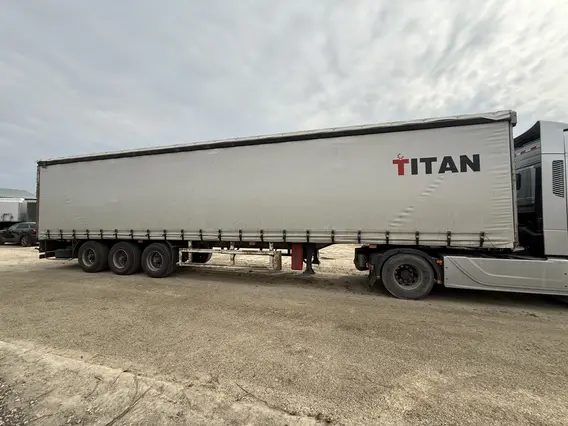 Тентованный полуприцеп Titan 226 2023 года б/у фото 7