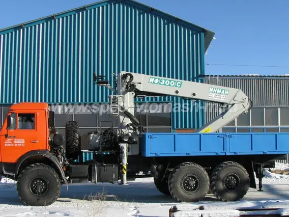 Самопогрузчик Камаз 43118  б/у
