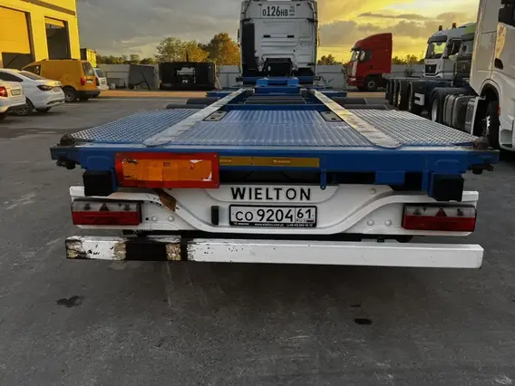 Полуприцеп-контейнеровоз WIELTON NS4P40 2023 года б/у фото 6