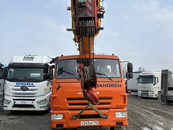 Автокран Камаз 43118 Ивановец КС-45717К 2022 года б/у фото 3