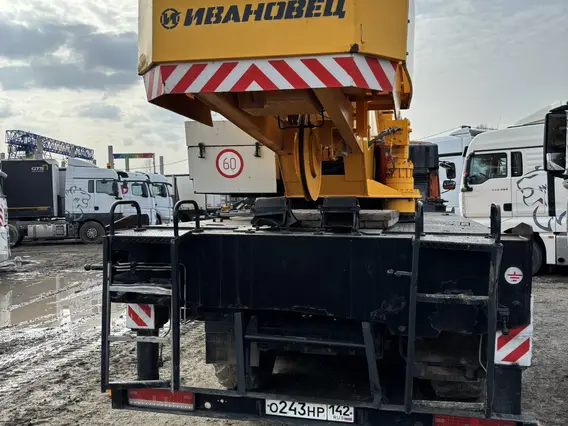 Автокран Камаз 43118 Ивановец КС-45717К 2022 года б/у фото 7