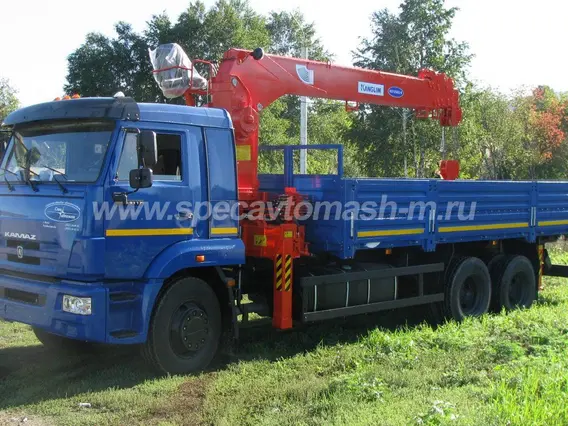 Самопогрузчик Камаз 65117  б/у