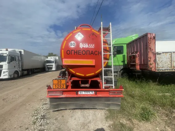 Полуприцеп-цистерна ГРАЗ 91392-0000010 2023 года б/у фото 6