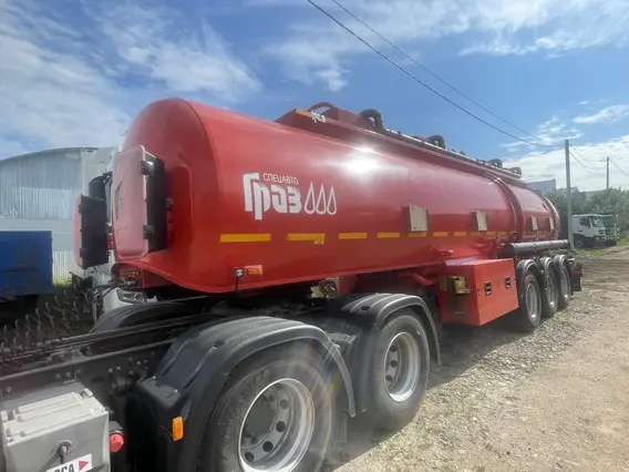 Полуприцеп-цистерна ГРАЗ 91392-0000010 2023 года б/у фото 3