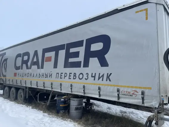 Тентованный полуприцеп ТТМ-Центр 932200 2023 года б/у фото 5