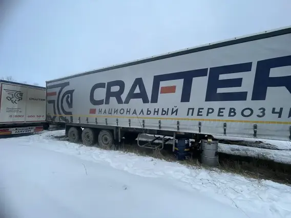 Тентованный полуприцеп ТТМ-Центр 932200 2023 года б/у фото 3