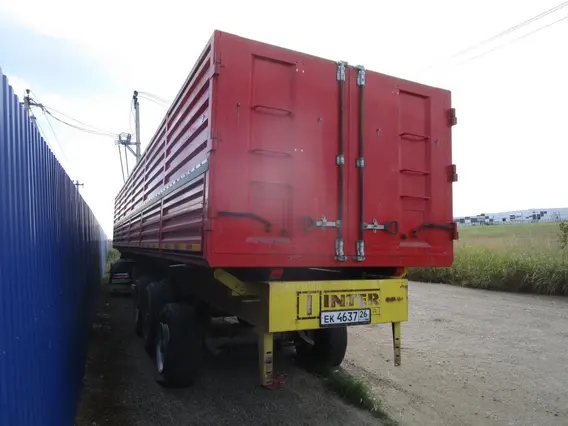 Полуприцеп-зерновоз ИнтерПрицеп 853383 2023 года б/у фото 3