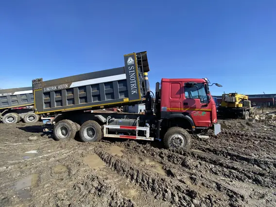 Самосвал Howo HW76 2022 года б/у фото 6