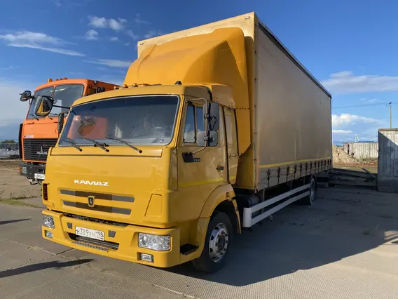 Тентованный грузовик Камаз 4308 2023 года б/у фото 2