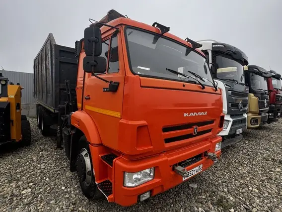 Металловоз Камаз 65115 2020 года б/у фото 2